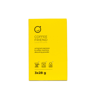 Coffee Friend DESCALE odvápňovací prášok 3×28 g – odvápnenie kávovaru