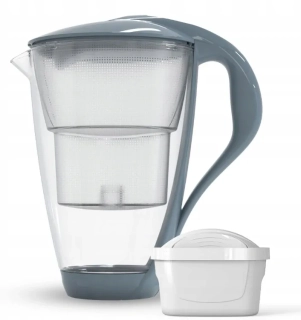 Filtračná kanvica Dafi Crystal unimax 2 l - šedá