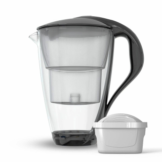 Filtračná kanvica Dafi Crystal unimax 2 l - grafit + filter zadarmo