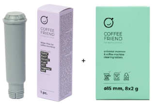 Vodný filter Coffee Friend pre Krups / Nivona / Melitta + čistiace tablety